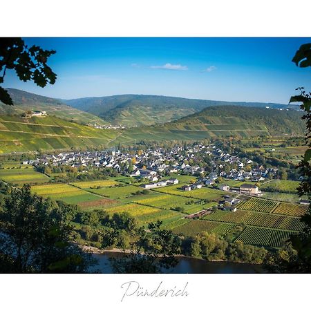 شقة Ferienweingut Luetz Pünderich المظهر الخارجي الصورة